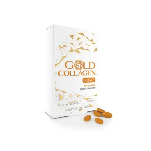 GOLD COLLAGEN DEFENCE geriamas kolagenas (tinkamas vegetarams ir veganams)