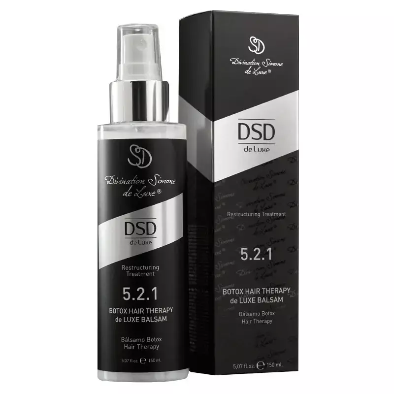 DSD Atstatomasis plaukų balzamas Botox Hair Therapy de Luxe Balsam, su botoksu 5.2.1, 150ml
