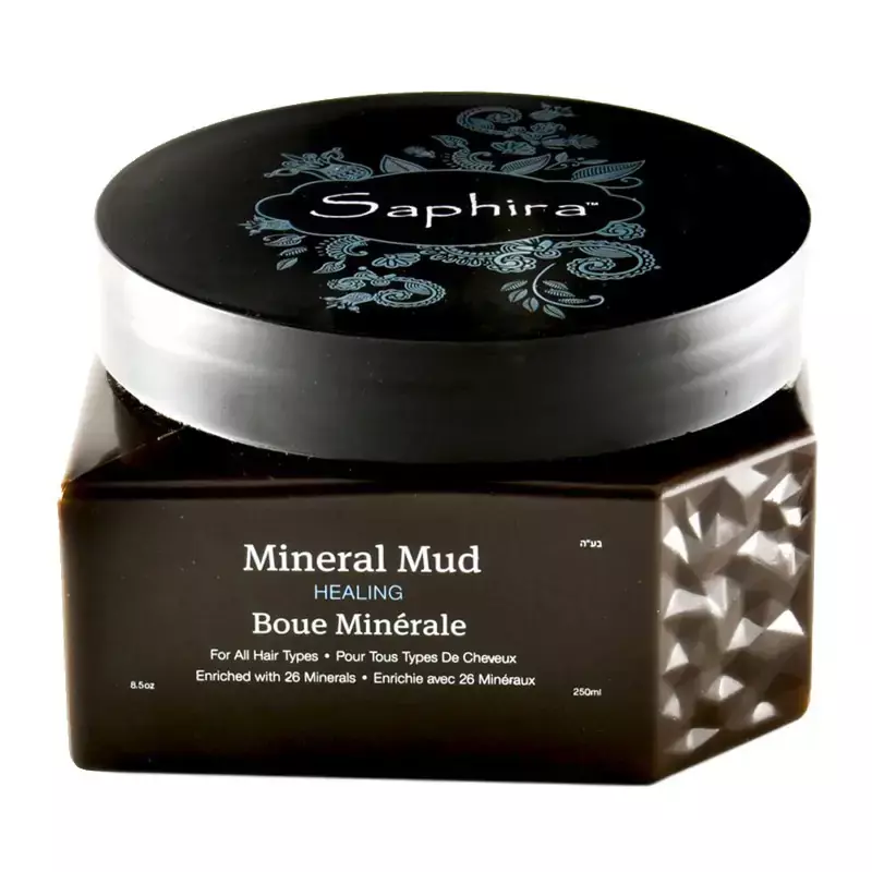 SAPHIRA Kaukė-mineralinis purvas plaukams Saphira Mineral Mud, 250ml