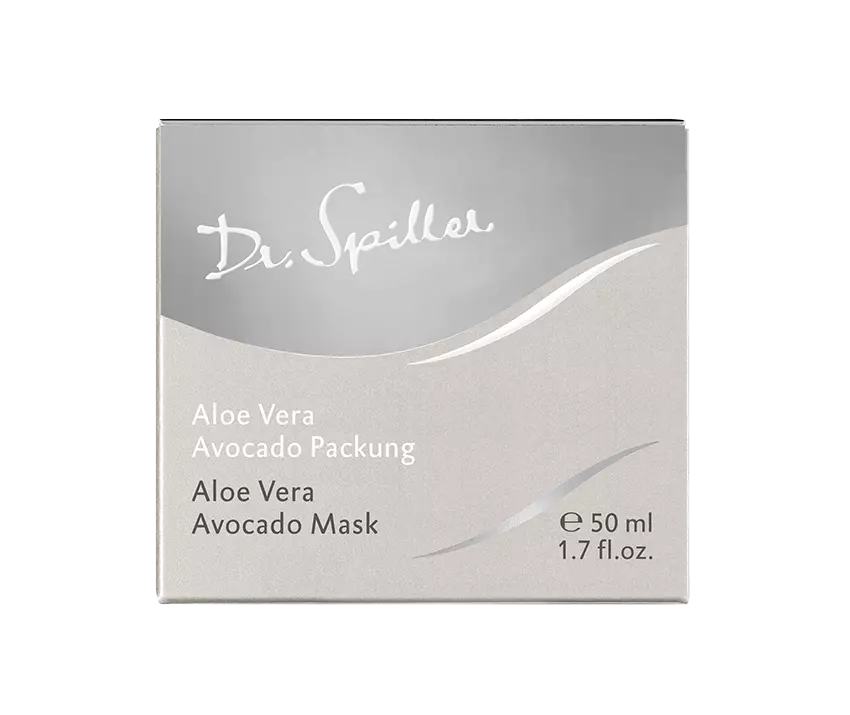 Dr. Spiller Aloe Vera Avocado Mask - Alijošiaus kaukė su avokadu