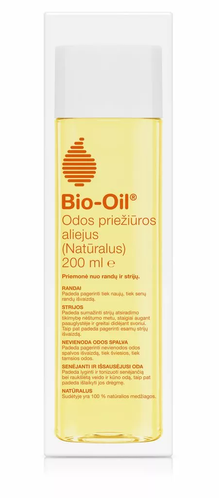BIO OIL natūralus odos priežiūros aliejus, 200ml