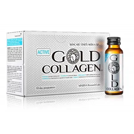 GOLD COLLAGEN ACTIVE geriamas kolagenas aktyviems žmonėms, 10x50ml