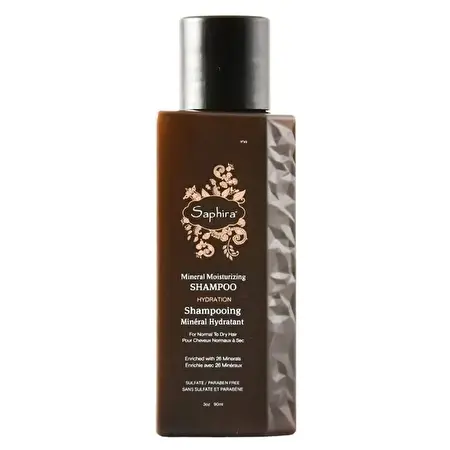 SAPHIRA Drėkinamasis šampūnas plaukams Saphira Mineral Moisturizing Shampoo, 90ml