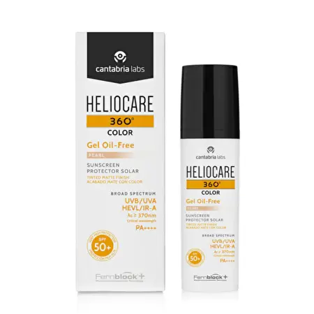 HELIOCARE 360 COLOR OIL-FREE Apsauginis gelis nuo saulės SPF 50+(Pearl), 50ml