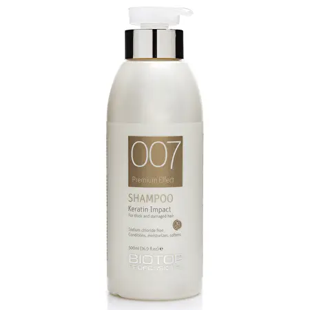 BIOTOP Šampūnas su keratinu Keratin Impact Shampoo, 500ml