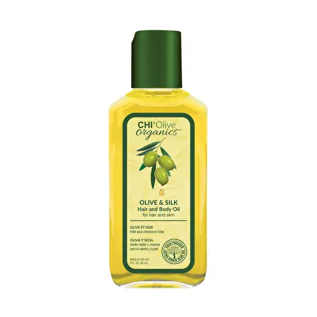 CHI Olive Organics aliejus plaukams ir kūnui, 59 ml